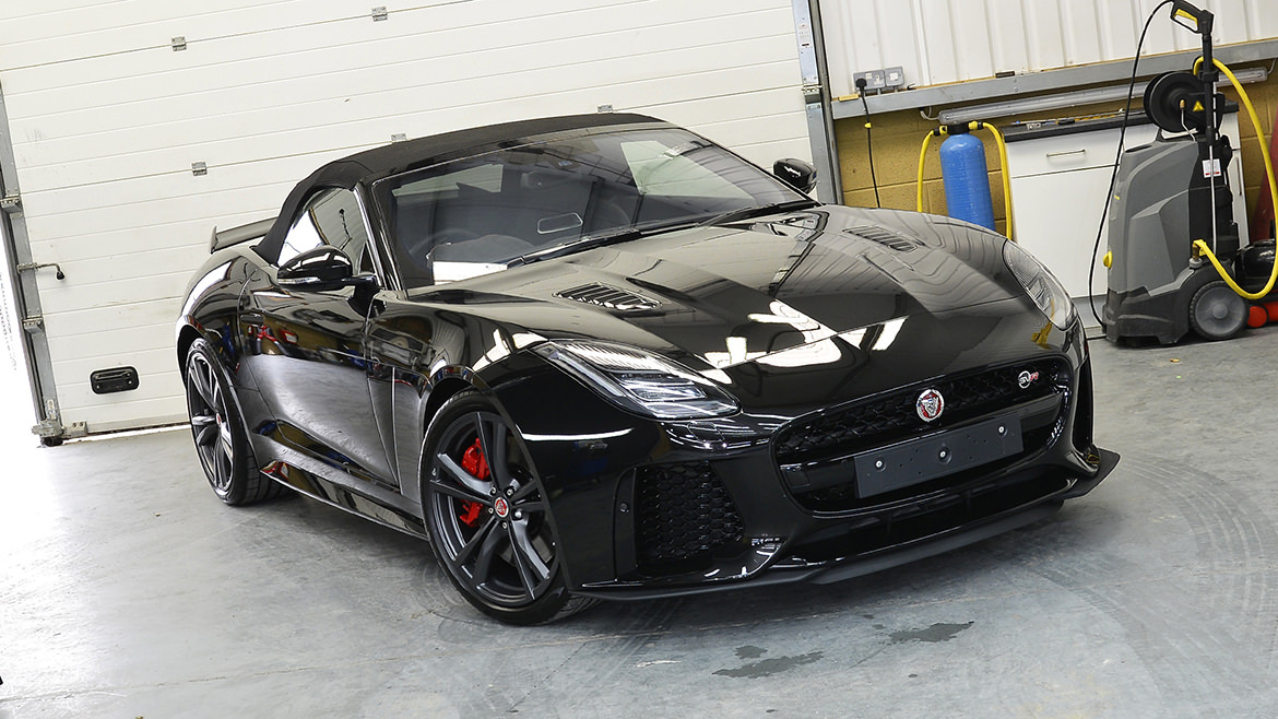 Protecting a new Jaguar F-Type SVR | Exclusive Car Care 28