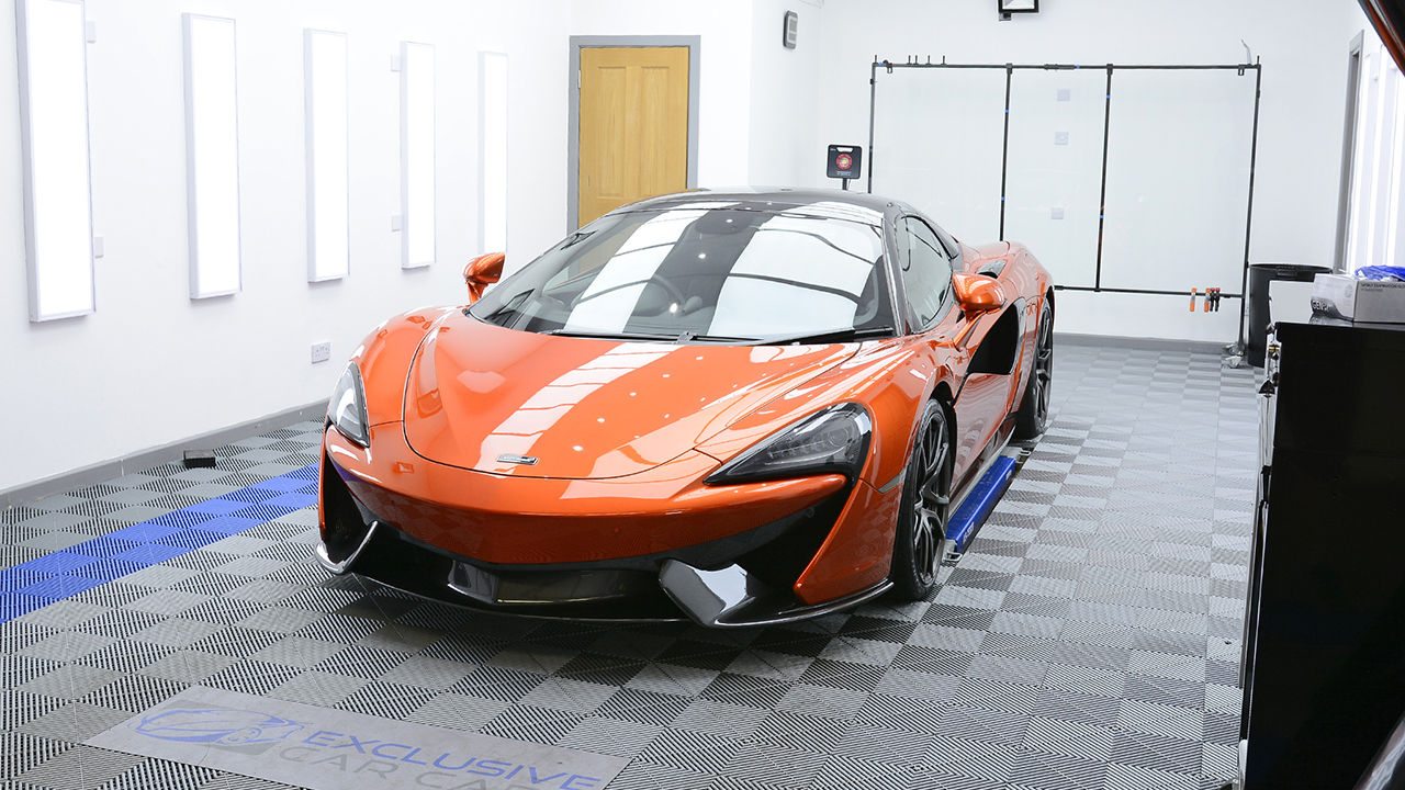 McLaren 570S Spider Detailing & Ceramic Perotection