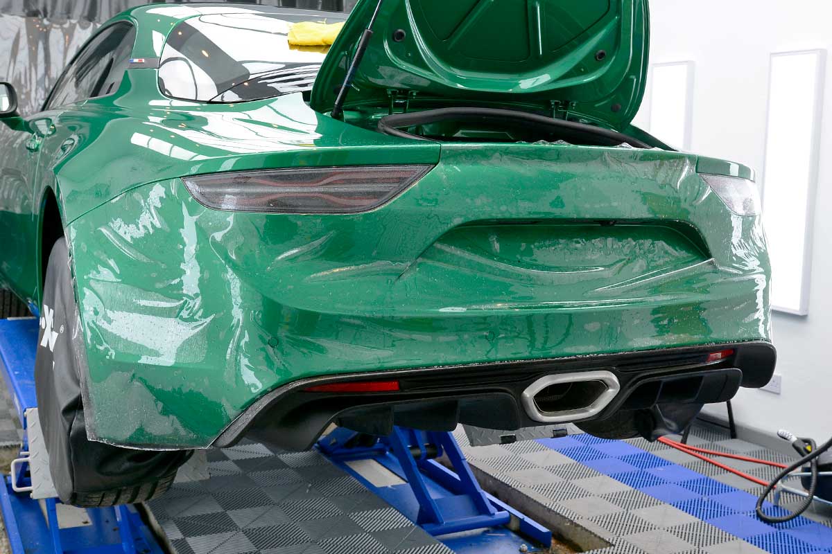 Xpel Ultmate Plus Paint Protection Film Installation Alpine A110 Xpel Ultmate Plus Paint Protection Film Installation Alpine A110